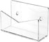 Richboom Acrylic Mail Holder, Envelope Holder for Desk Countertop Letter Holder for Home Office School (1 Section Clear)...
