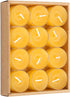 12pcs Natural Beeswax Tealight Candles Handmade Decorative Unscented Pure Beeswax Tea Lights? Perfect for Birthday Party,Wedding, Spa, Home Decor...