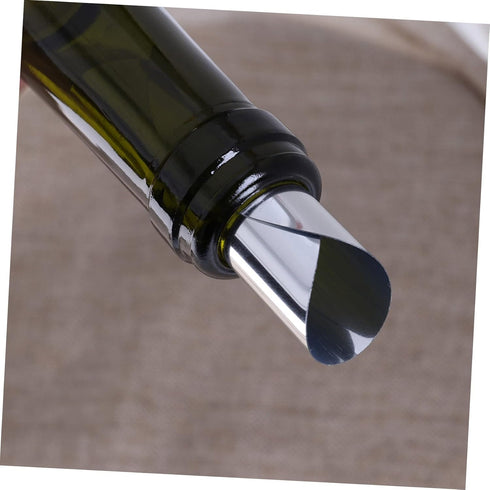 Hemoton 20pcs Aluminum Foil Wine Pourer Discs Drip Stop Pour Spouts for Bottles Round Aluminum Discs for Wine...