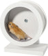 6.0 Inch Grey Hamster Wheel Wooden Silent Training Exercise Wheel Quite Running Spinner Wheel for Dwarf, Gerbil, Guinea Pig, Hedgehog, Chinchilla ...