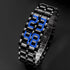 Fashion Full Metal Digital Lava Wrist Watch Men LED Display Watches Gifts for Male Boy Sport Creative Watch...