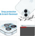 ?3 Pack? Tempered Glass Camera Lens Protector for iPhone 15 6.1" & for iPhone 15 Plus 6.7", Ultra HD, 9H Hardness, Anti-Scratch, Case Friendly, Ea...