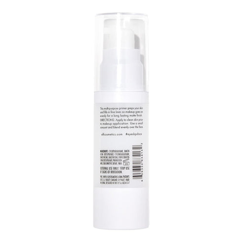 e.l.f. Mineral Infused Face Primer, Primer For A Smooth Foundation Base, Fills In Fine Lines & Refines Complexion, Vegan & Cruelty-free, Large...