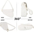 Ynport Black Saddle Bag Purse for Women Trendy Leather Crossbody Bag Small Shoulder Handbags Satchel...