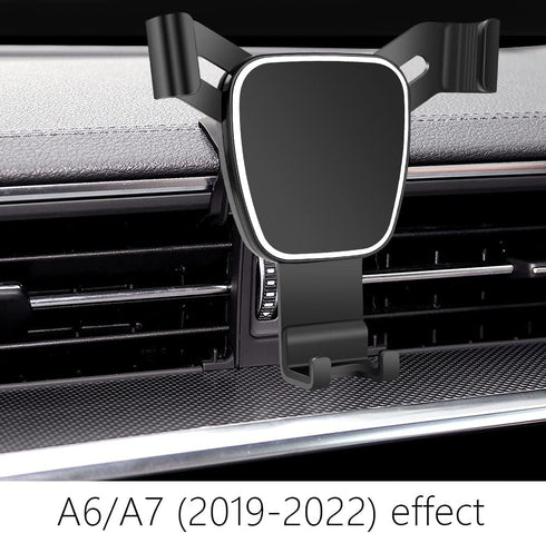 Car Phone Holder for 2019-2024 Audi A6 A7 S6 RS6 S7 RS7 Allroad Auto Accessories Navigation Bracket Interior Decoration Mobile Cell Phone Mount...