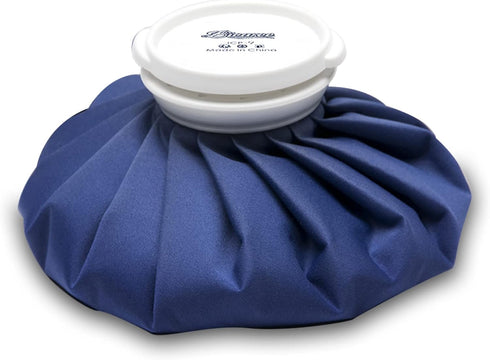Ice Cold Pack Reusable Ice Bags Hot Water Bag for Hot & Cold Therapy and Pain Relief with Cover, No-Leak Elastic Breathable Ice Bag, Size 6"...