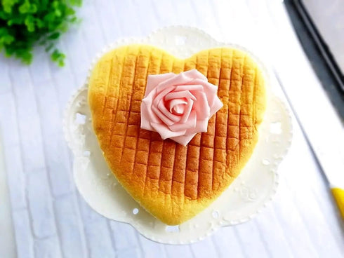 Heart Shaped Cake Pan - 6x3 Inch Aluminum Cake Tin for Weddings, Parties, and Family Occasions Make cake pans for 1-2 servings, heart-shaped small...