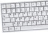 White Keycaps Set Cherry Profile Doubleshot Bow Keycaps 120 Keys Custom Keyboard Keycap for 60% 65% 70% 75% Cherry MX Gateron Kailh Switches Mecha...