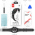 for Apple Watch Case 45mm Waterproof Case, IP68 Full Body Protection Case with Built-in Screen and Band, Case Cover for iWatch Series 9/8/7 45mm, ...