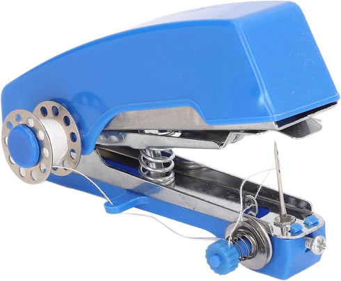 Handheld Sewing Machine, Stainless Steel Plastic Compact Structure Automatic Feeding Hand Sewer Machine for Outdoor Travel for Household......
