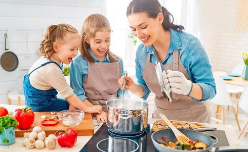 Extreme Heat Resistant Cooking Gloves, Grilling Gloves, Thickened Heat Resistant Gloves for Cooking, Grilling, Frying, Baking, Indoor/Outdoor Acce...