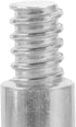 Healifty 2pcs Threaded Tip Replacement Threaded Tip Repair Kit Pole Handle Replacement Ultra Threaded Tip Repair Kit...
