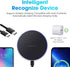 20W Fast Wireless Charger Pad,Wireless Phone Charging Station Compatible with iPhone 14/15/13/12/11/SE/X/AirPods,Fast Charge for Samsung Galaxy S2...