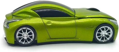 Wireless Car Mouse 2.4Ghz 3D DPI 1600 Cool Sport USB Gaming Mouse Mice for PC Computer Laptop Notebook Green...