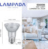 PAR20 LED Dimmable Flood Light Bulb, Dimmable Bulbs for Range Hood Lights, Ceiling Fan, Table Light, 50W Equivalent, 500 Lumens, 5000K Bright Whit...