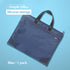 M&G Zipper Pouch with Handle 12x15 in Large Pocket File Bag, A4 Foldable Document Storage Bag for Office Carrying Paper Files Books Filing Folder ...