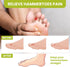 Toe Separators, 4 Pair Soft Gel Toe Spacers to Correct Bunions, Toe Stretcher for Therapeutic Relief from Plantar Fasciitis, Claw Toes,Hammer Toes...