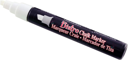 Uchida 483-C-0 Chisel Tip Bistro Chalk Marker, White...