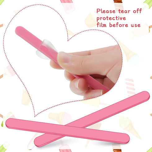 30 Pieces Acrylic Reusable Cakesicle Sticks Cake Pop Mold Mirror Ice Pop Sticks Ice Cream Cakesicle Mold for Home Cake Candy Gifts Party Craft (Pi...