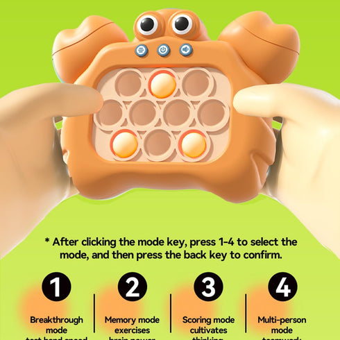 Puzzle Pop Light Up Game Fidget Travel Games /Travel Sensory Fidget Toys Popular Handheld Games for Teenagers Anti Anxiety Autism Relief Birthday ...