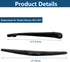 Rear Windshield Wiper Arm with Wiper Blade for Honda Odyssey 2011-2017 Rear Windshield Back Wiper Arm Blade Replacement OEM # 76720-TK8-A01, 76730...