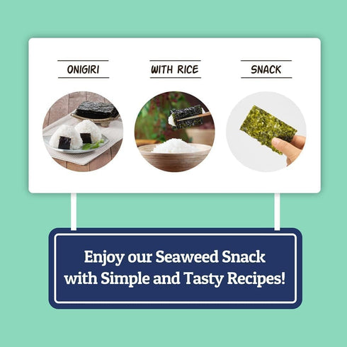 Organic DAECHUN(Choi's1) Seaweed Snacks, 20 Pack, Original, Product of Korea Premium Great...