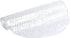 iDesign Circlz PVC Suction Non-Slip Bath Mat for Shower, Bathtub, Stall, Bathroom, 27.2" x 15.4" x .3" - Clear...