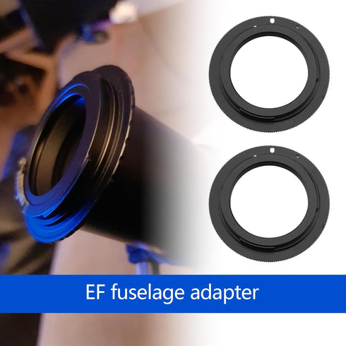 2pcs Camera Lens Adapter Ring 42mm ID 65mm OD Aluminum Alloy Camera Lens Mount Ring Compatible with Canon EOS Camera 300D 350D 400D 450D...