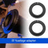 2pcs Camera Lens Adapter Ring 42mm ID 65mm OD Aluminum Alloy Camera Lens Mount Ring Compatible with Canon EOS Camera 300D 350D 400D 450D...