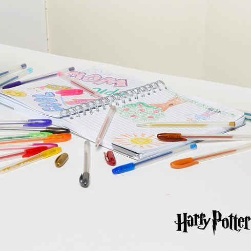 Innovative Designs Harry Potter Wizarding World Gel Pen Set for Kids, 24 Pack with Glitter Gel Pens, Cute Pens for Girls and Boys...