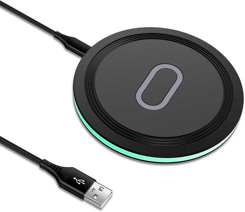 15W Wireless Charger, Qi Charging Pad Compatible with Samsung S23 S22 S21 S20(5G) S10, Z Fold Z Flip, Note 20 10, Google Pixel 7 6 5 4 3 Pro XL, i...