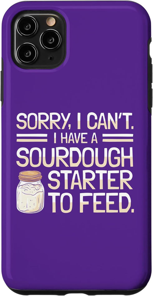 iPhone 11 Pro Max Sourdough Starter Baking Bread Maker Sourdough Baker Case...