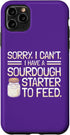 iPhone 11 Pro Max Sourdough Starter Baking Bread Maker Sourdough Baker Case...