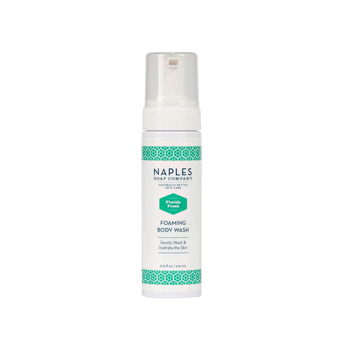 Naples Soap Company Foaming Body Wash - Paraben and Silicone-Free, Vegan Formula - Florida Fresh, 6.72oz...