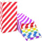 Bright Color Striped Paper Bags Rainbow Party Bags for kids’ Birthday Party Baby shower Wedding (3.5×2.3×7 in 50CT)...