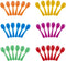 Plastic Egg Spoons for Soft Boiled Eggs,Colorful Disposable Coffee Spoons Plastic Spoons Disposable Hard and Soft Boiled Egg Spoons Multifunctiona...