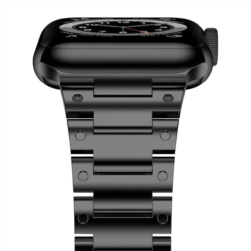 Wolait Metal Band Compatible with Apple Watch 49mm 45mm 44mm 42mm, Upgraded Stainless Steel Business Replacement Band for Series8/7/6/SE/5/4/3 Ult...