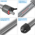HITOP 50W 100W 300W Adjustable Aquarium Heater, Submersible Fish Tank Heater Thermostat with Suction Cup (300W)...