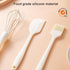 Silicone Spatula Set Food Grade with Pastry Brush and Whisk, Nonstick Cookware High Heat Resistant Seamless Design Kitchen Spatulas for Cooking, B...