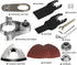 Converter Oscillating Tool Adapter Kit 100 Type Aluminum Angle Grinder Polishing Oscillating Multitool Accessories Kit(As shown)...