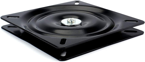 Fasmov 10" (245mm) Heavy Duty Bar Stool Swivel Replacement Seat Swivel Base Bar Stool Swivel Plate, Black...