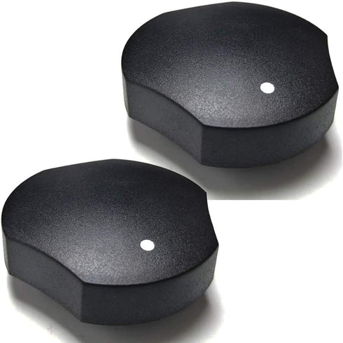 (2 Pack) 74009592 WPL74009592 WP74009592 L74009592 B0034IT8G2 Cooktop Knob Replacement Part for Jenn-Air & Whirlpool - Replaces 74009592, 1032643, 71003477, AH2087006, EA2087006, PS2087006