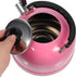 Kichvoe Stovetop Whistling Tea Kettle Stainless Steel Hot Water Fast Boiling Teapot with Ergonomic Handle Coffee Kettle Hot Water Boiler for Home ...