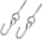 Hammock Hooks & Hangers,2 Packs,Galvanized,Heavy Duty Anti-Rust Steel Accessories,Eye Bolt Screws Hanging Kit Hardware for Trees,Yoga Hammocks,Swi...