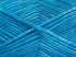 Glam Universe Metallic Shine Fuzzy Wool Nylon Blend Yarn 100 Grams, 250 Yards - Turquoise...