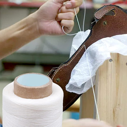 Colorful 284Yards Leather Sewing Waxed Thread-Practical Long Stitching Thread for Leather Craft DIY/Bookbinding/Shoe Repairing...