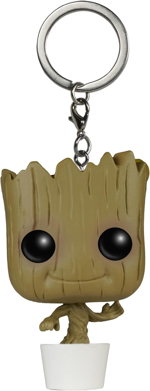 Funko Pocket POP! Keychain: Baby Groot - Guardians of The Galaxy Novelty Keyring - Collectible Mini Figure - Stocking Filler - Gift Idea - Officia...