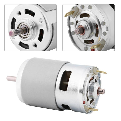 775 Brushless DC Motor, DC 12V 150W Electric Motor 13000-15000RPM High Speed Motor Large Motor High Power Miniature DC Brushless Motor for Electri...