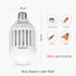 Bug Zapper Light Bulb 2-in-1 Indoor Mosquito Zapper Gnat Trap- Electric Fly Insect Killer&Bug Catcher for Home Backyard Patio...