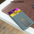BIAJIYA Card Holder for Back of Phone for Stand MagSafe Magnetic Silicone Wallet Compatible with iPhone16/15/14/13/12/12 Pro/ 12 Mini/ 12 Pro Max ...